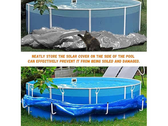 Solar Cover Holder for Above Ground Pool