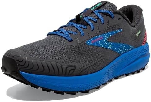 Brooks Divide 4 Men's Shoes Ebony/Black/Victoria Blue Size 10