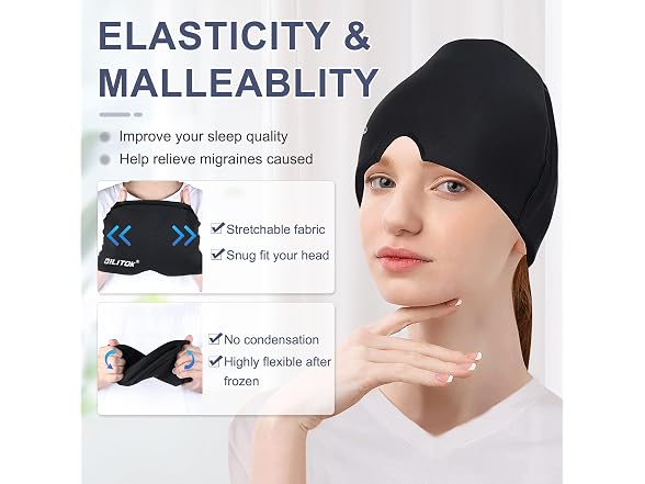 EXQUISLIFE Migraine Headache Relief Cap