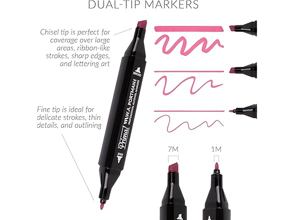 Prima Professional Alcohol Markers (Au Naturale)