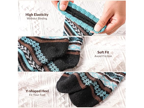 Trifabricy Women (OS) Wool Socks Women's Sock