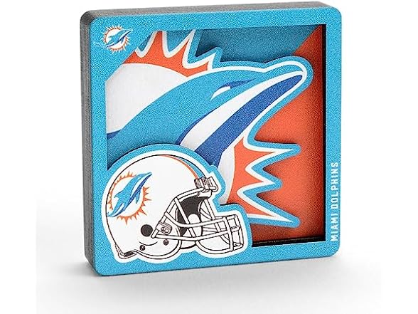 Miami Dolphins Logo Magnets