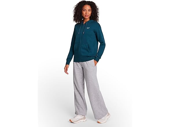 Reebok Womens Tonal Wide Leg Sweatpant
