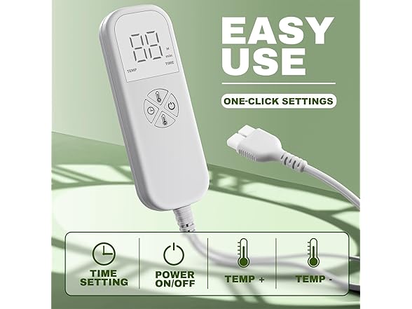 MIKRALE Heating Pad for Back and Neck