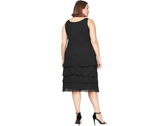 S.L. Fashions Women's Black Jacket (22P)