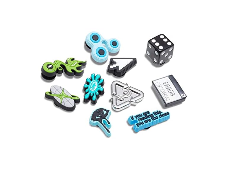 Crocs Jibbitz Sports Lifestyle 10-Pack Shoe Charms - Gallery 2