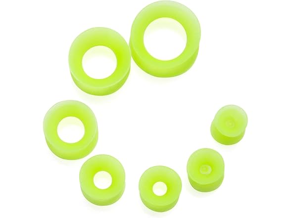 NASAMA 50Pcs Ear Gauge Stretching Kit