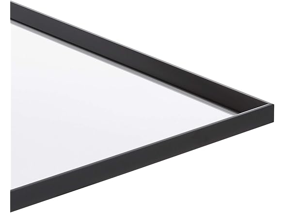 Amazon Basics Wall Mirror 24"x36", Black