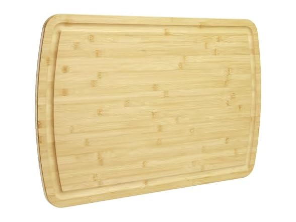 OUTLANE 30'' x 20'' Large Bamboo Cutting Board