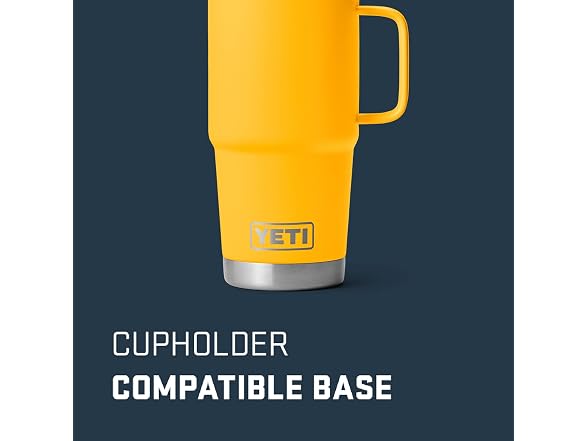 YETI Rambler 20 oz Travel Mug Yellow