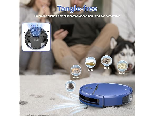iMartine 2 in 1 Mopping Robot Vacuum Cleaner