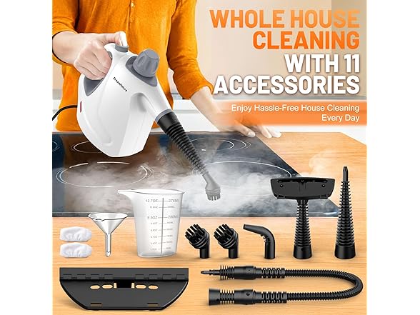Handheld Pressurized Steam Cleaner