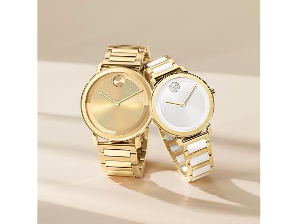 Movado Women's BOLD Evolution 2.0 Gold/White Watch