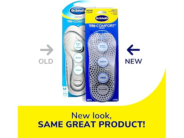 Dr. Scholl's Tri-Comfort Inserts, Men's