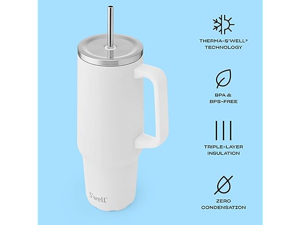 S'well 40oz Moonstone Steel Tumbler