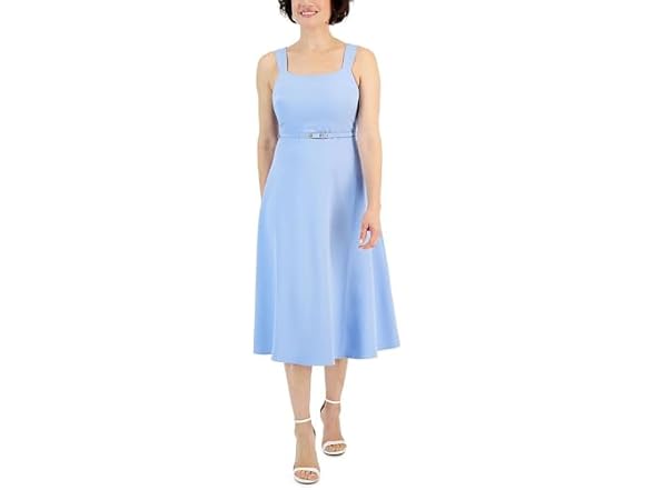 Anne Klein Women (14) Scooped Neck Line Midi Cape