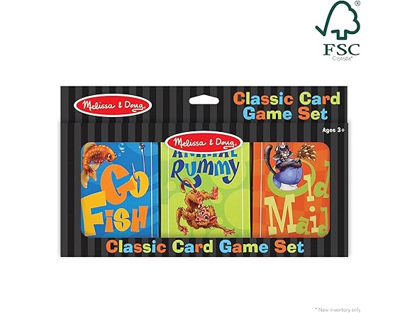 Melissa & Doug Classic Card Games Set