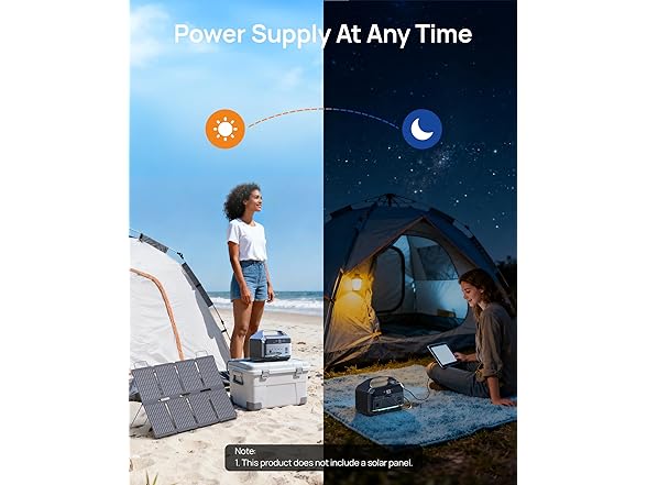 DaranEner Portable Power Station | 600W | 288Wh