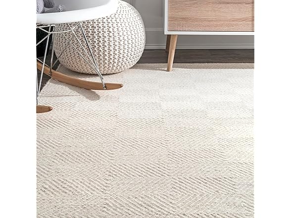 nuLOOM Ago Geometric Wool Area Rug