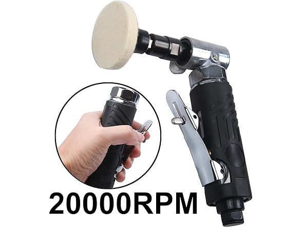 Angle Air Die Grinder 1/4" w/4 Discs