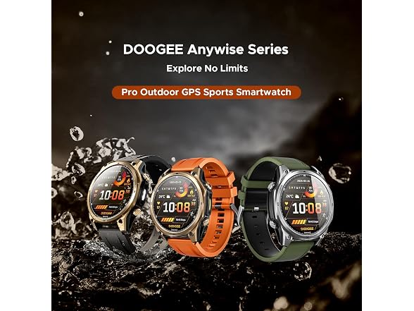 DOOGEEEco Anywise W1 GPS Smart Watches