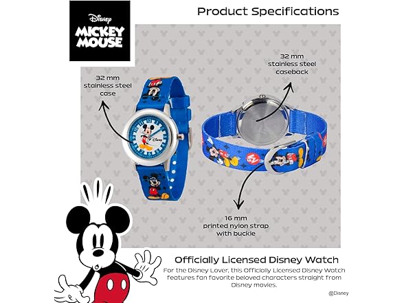 Disney Mickey Mouse Watch Kids'