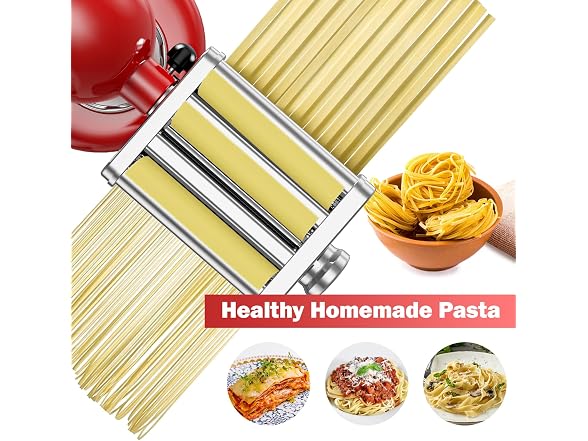 GVODE 3-in-1 Pasta Maker for KitchenAid