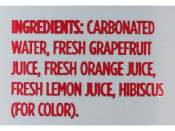 1CT Spindrift Sparkling Water Grapefruit, 12oz