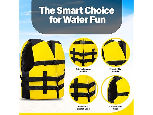 MW Watersports Youth USCG Approved Life Jacket - Gallery 3