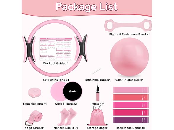 Hoedia Pilates Kit