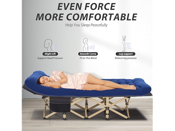 Candockway Folding Camping Cot Mattress