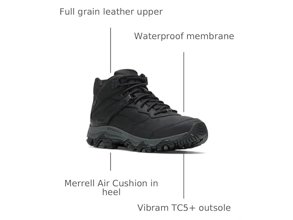 Merrell Men's MOAB ADVENTURE 3 MID WATERPROOF