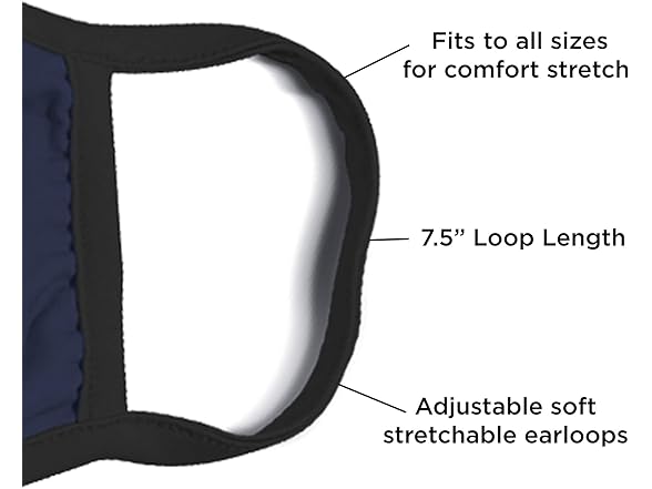 ABG OS Black Face Masks (3-Pack)