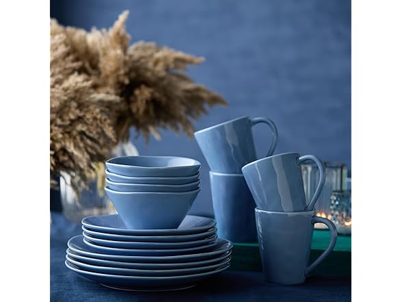 Cloudy Sky Stoneware Ice Cream Bowls Set of 4