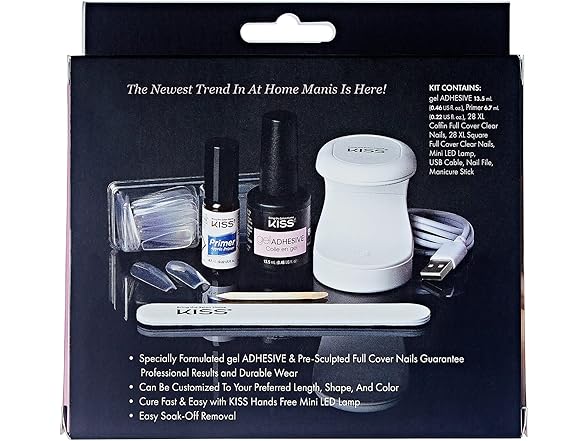 KISS GelPress Professional Gel Nail Starter Kit