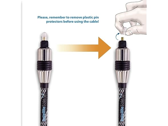 Toslink SPDIF Audio Optical Fiber Cable