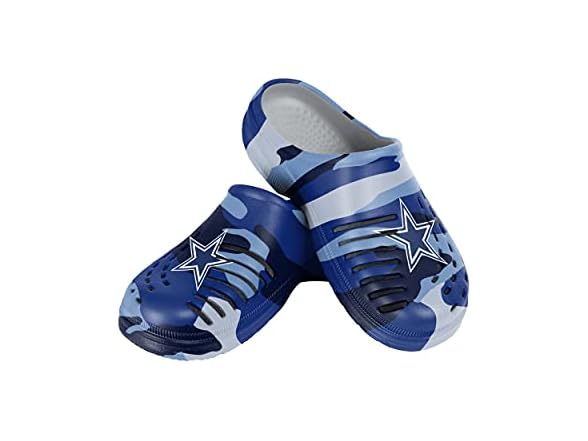 FOCO NFL Mens Tonal Camo Clog