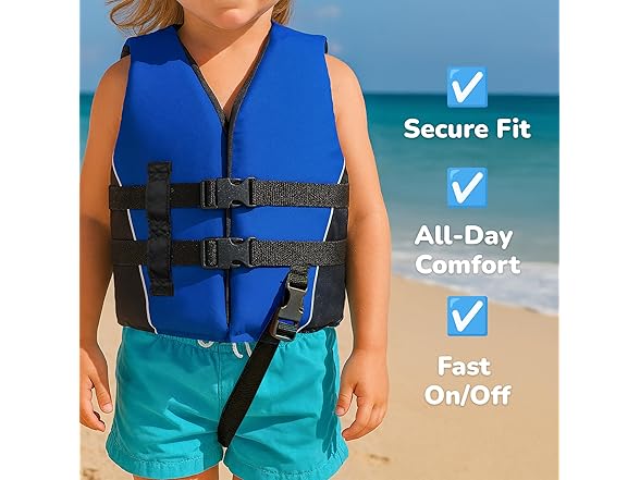MW Child Universal Life Vest (Blue, 30-50 lbs)