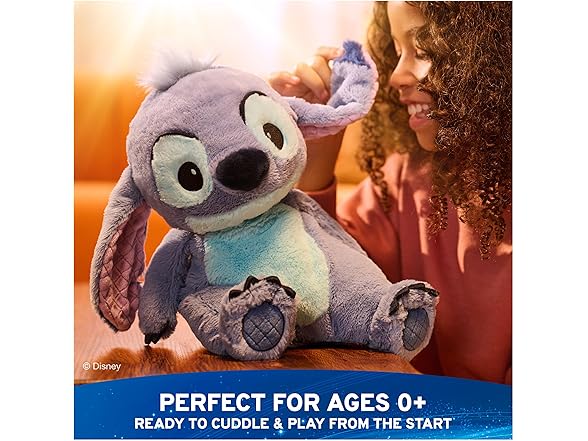 GUND Disney Official Stitch Oh So Snuggly Plush