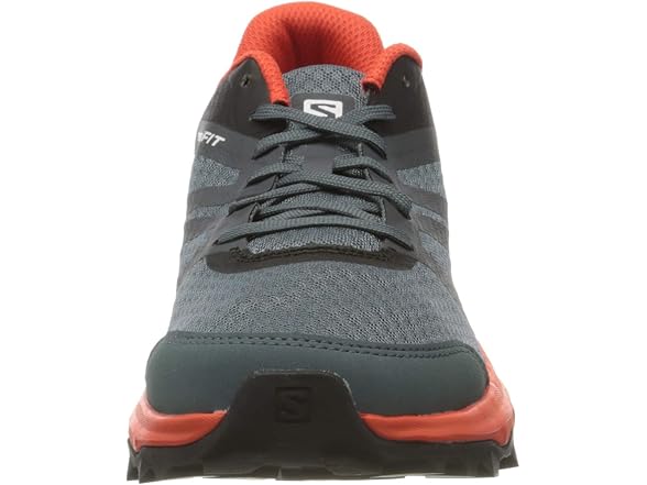 SALOMON Trail Shoes Grey/Cherry 9.5