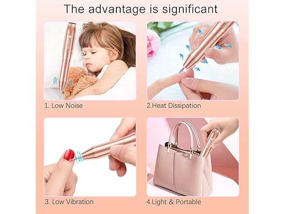 COSITTE COSITTE Electric Nail Drill, USB Electri