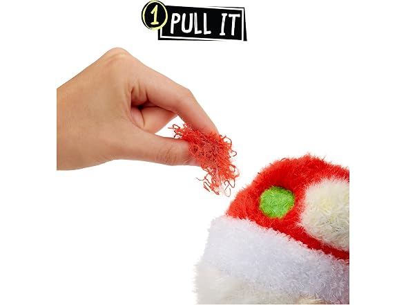 Fluffie Stuffiez Holiday Santa Small Collectible Feature Plush - Gallery 3