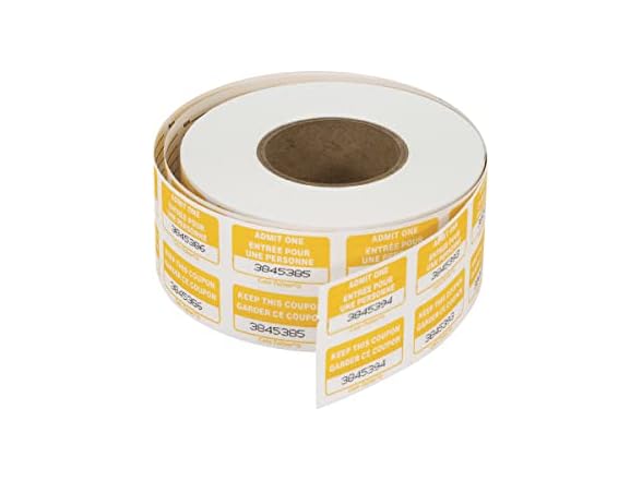 Merangue Double Ticket Roll