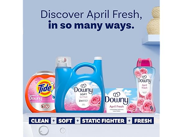 Downy Downy April Fresh, 140oz, 190 loads
