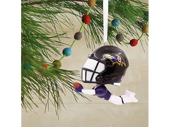 RAVENS Bouncing Buddy Ornament
