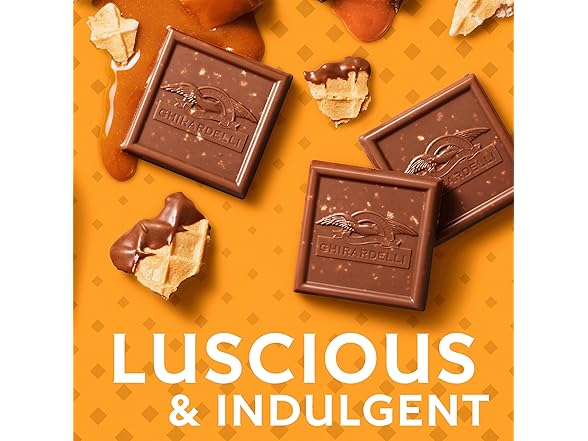 Ghirardelli Milk Choc Caramel Waffle 5oz