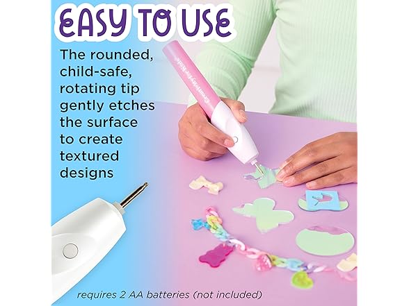 Creativity for Kids Etch-It Personalized Accessories Kit with Etching Tool