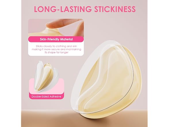 JCOHL Double Sided Adhesive Bra Inserts - Gallery 3