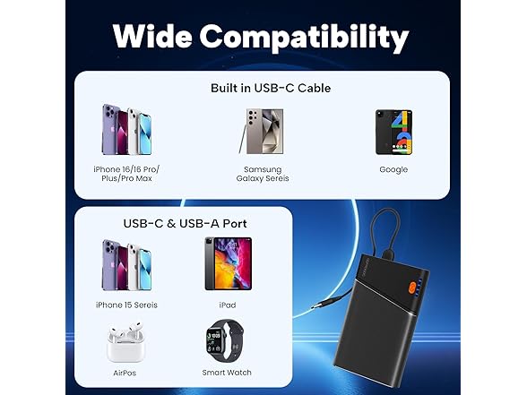 Aaoyun Mini Portable Power Bank | 5000mAh