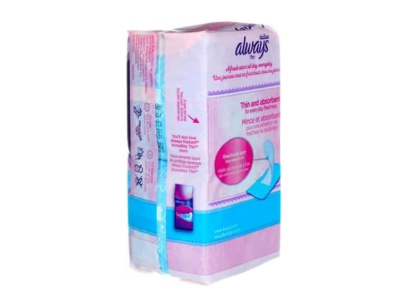 Always Dailies Liners Thin Regular